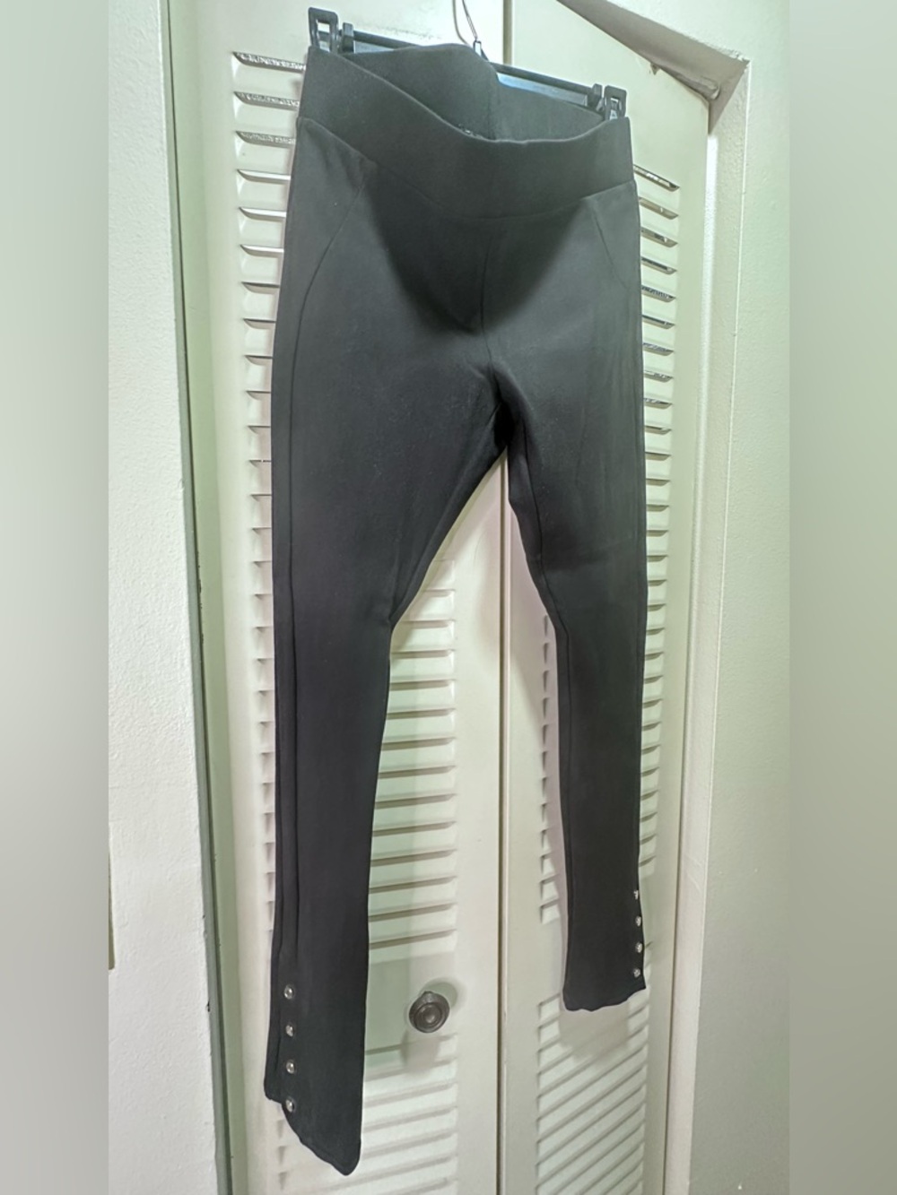 White House Black Market Black Girls' Snap-Hem Leggings